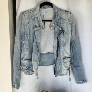 Denim Moto Jacket